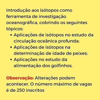 Dia 01 03 Web of Science base multidisciplinar de periódicos Carga Horária 2h Dia 03 03 EndNote Web gestão e organização de referências e citações Carga Horária 2h Dia 08 03 Scopus base multidiscip 